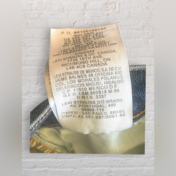 Levi's 515 Women's Jeans Blue Size 4M Boot Cut Flap Pockets Mid Rise 30" Denim - Picture 8 of 9